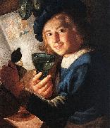 Gerard van Honthorst, Young Drinker